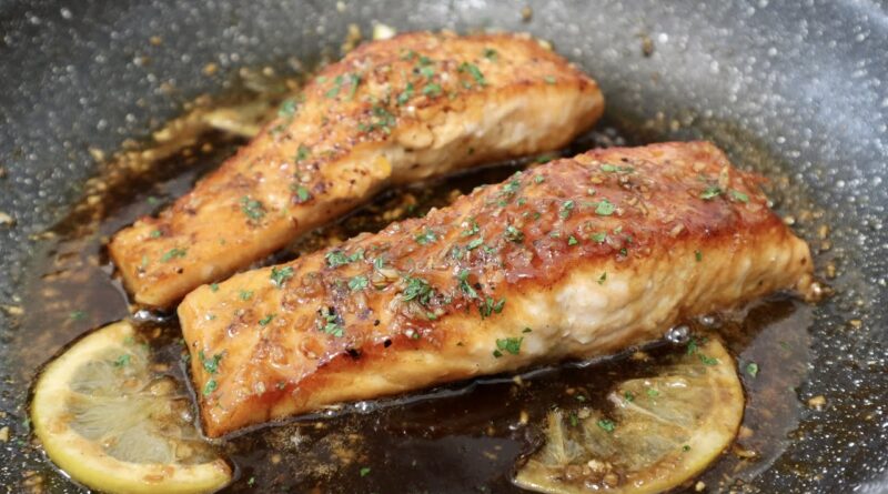 receta de salmon frito