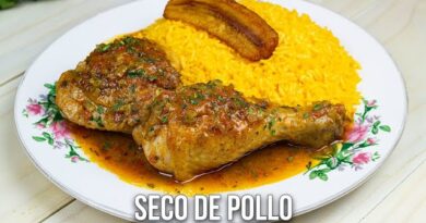 receta de seco de pollo