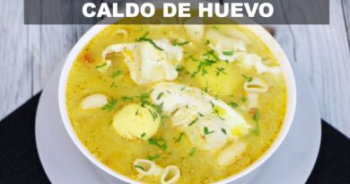 receta de sopa de huevo