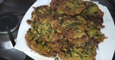 receta de torrejas de espinaca