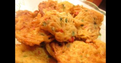 receta de torrejas de fideos