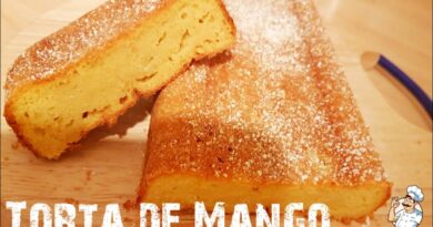 receta de torta de mango
