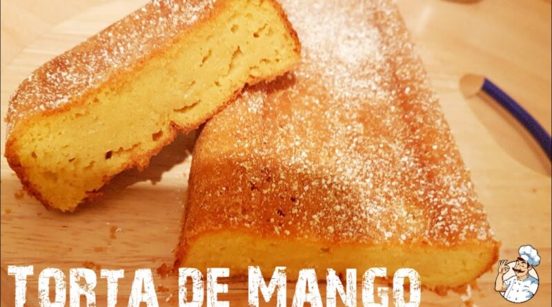 receta de torta de mango