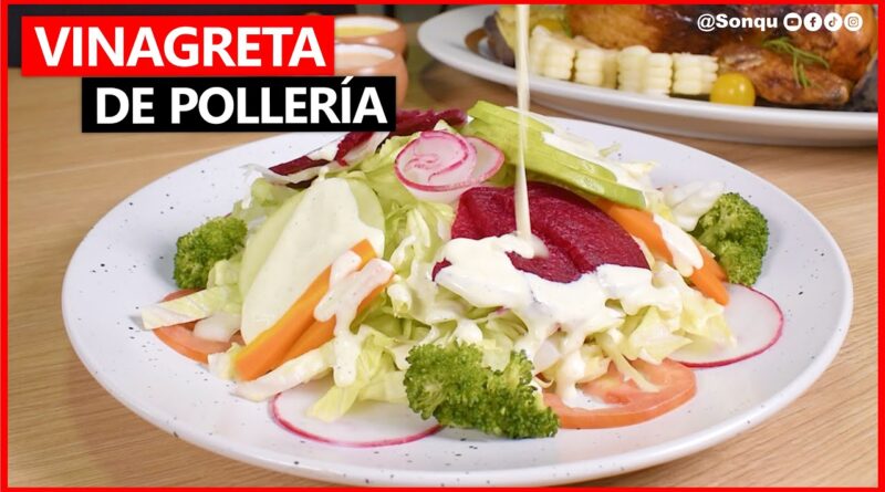 receta de vinagreta de pollería