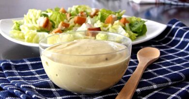 receta de aderezo ensalada cesar