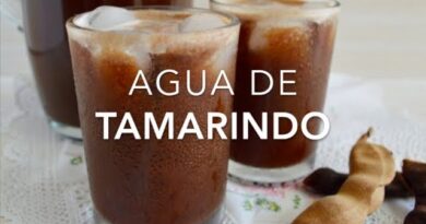 receta de agua de tamarindo