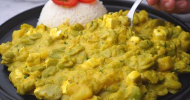 receta de aji de habas