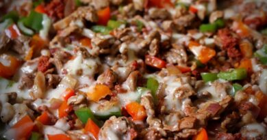 receta de alambre mexicano