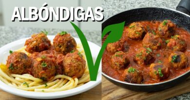 receta de albóndigas de soya