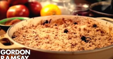 receta de apple crumble