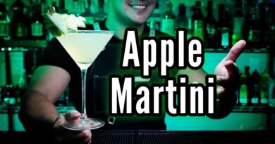 receta de apple martini