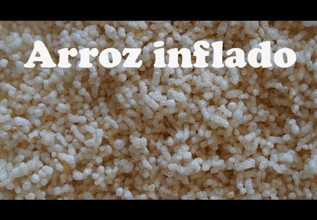receta de arroz inflado