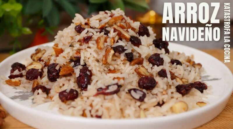 receta de arroz navideño