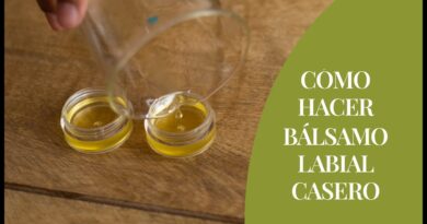 receta de balsamo labial natural