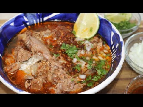 receta de barbacoa de borrego