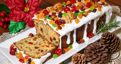 receta de bizcocho navideño