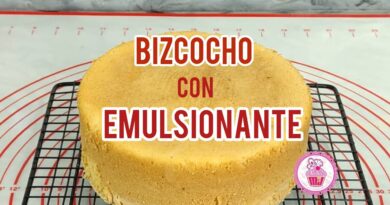 receta de bizcochuelo con emulsionante