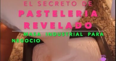 receta de bizcochuelo industrial