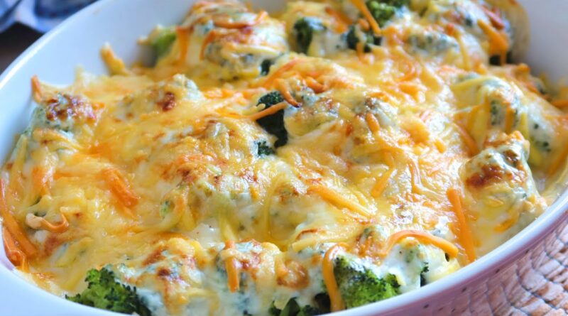 receta de brocoli gratinado