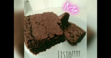 receta de brownie con aceite