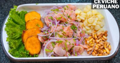 receta de ceviche de trucha