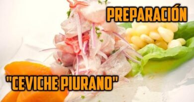 receta de ceviche piurano