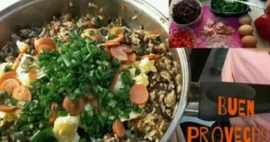receta de chaufa de sangrecita