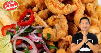 receta de chicharron de mariscos