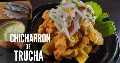 receta de chicharron de trucha
