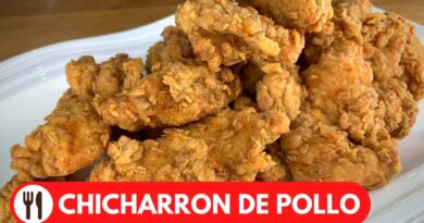 receta de chicharrones de pollo