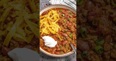 receta de chili beans