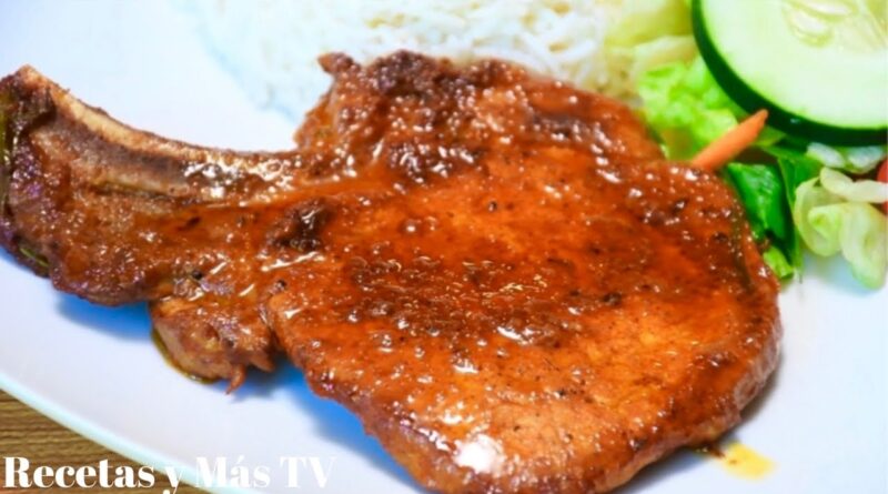 receta de chuleta de chancho