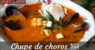 receta de chupe de choros