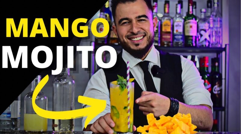 receta de coctel de mango