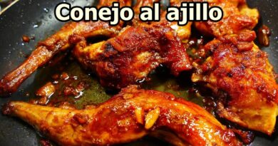 receta de conejo frito