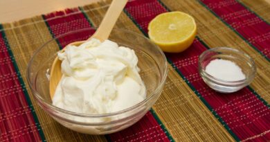receta de crema agria