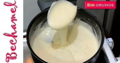 receta de crema blanca
