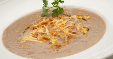 receta de crema con champiñones