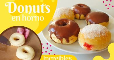 receta de donas horneadas