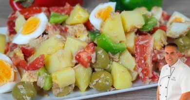 receta de ensalada campera