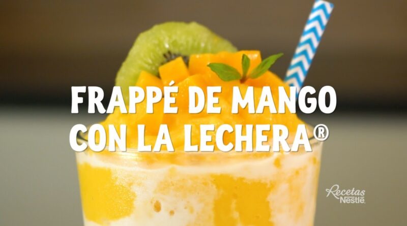 receta de frappe de frutas