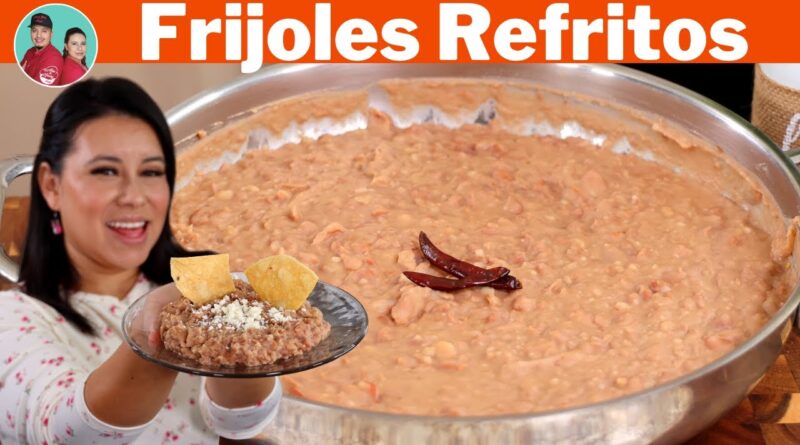 receta de frijoles refritos rojos