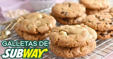 receta de galletas tipo subway