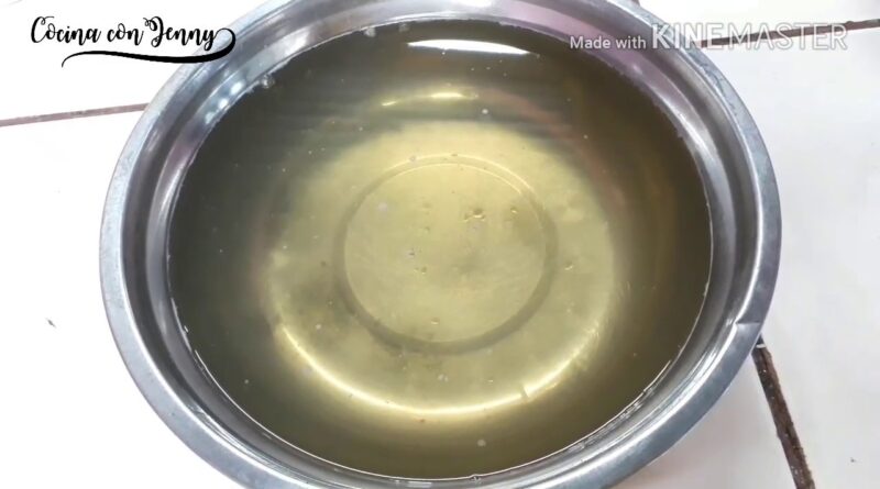 receta de gelatina transparente