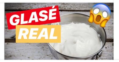 receta de glase real