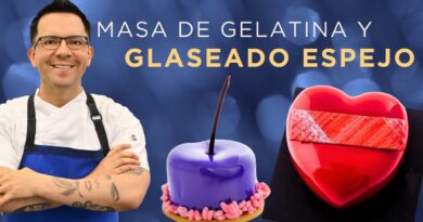 receta de glaseado espejo