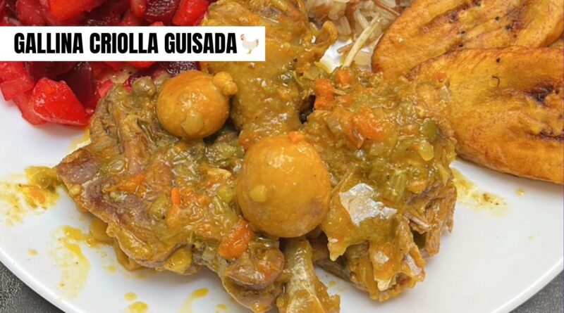 receta de guiso de gallina