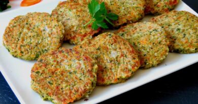 receta de hamburguesas de brocoli