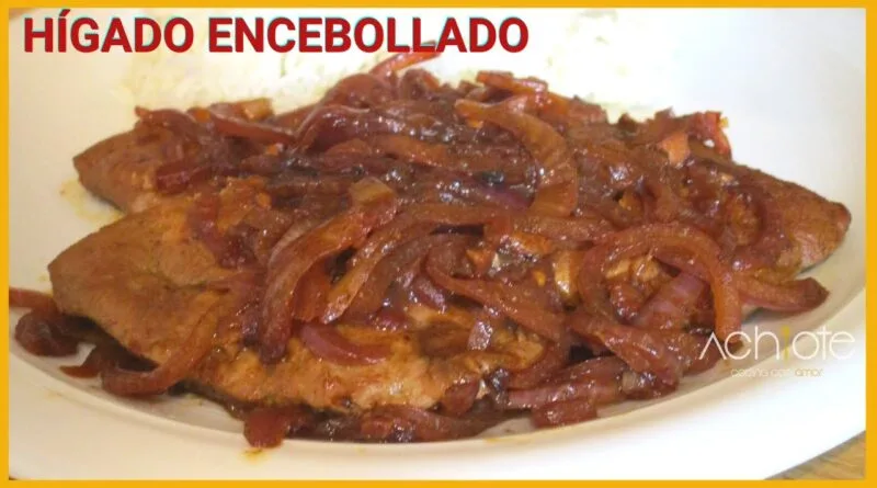 receta de higado encebollado venezolano