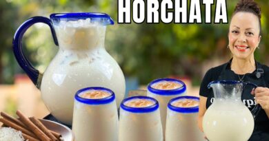 receta de horchata mexicana